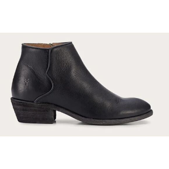 FRYE Carson Piping Bootie Black Size 7 NWT - Picture 2 of 5